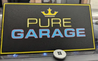 Pure Garage LED light box