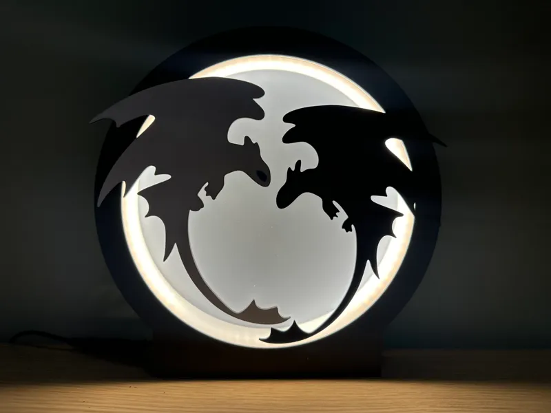 How to Train Your Dragon Lamp/NightLamp