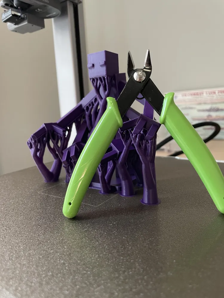 Minecraft All Mutants Minecraft Mutant Enderman from MutantCreatures mod - Free 3D Print ...
