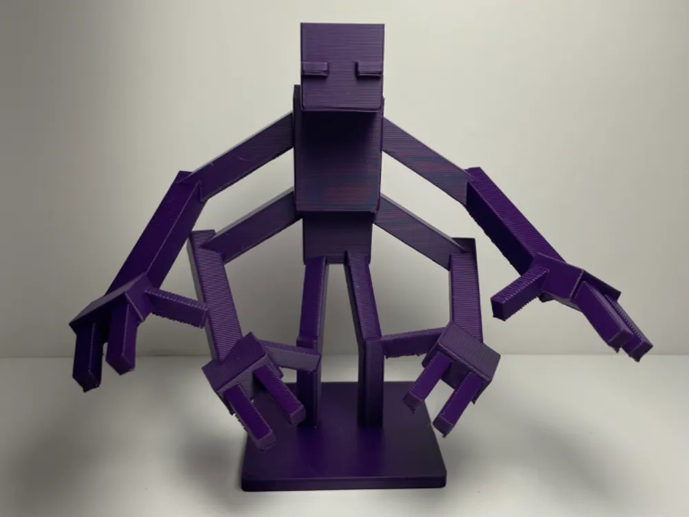 Minecraft All Mutants Minecraft Mutant Enderman from MutantCreatures mod - Free 3D Print ...