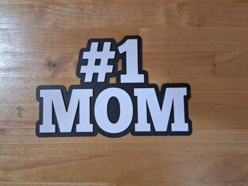 #1 Mom decor