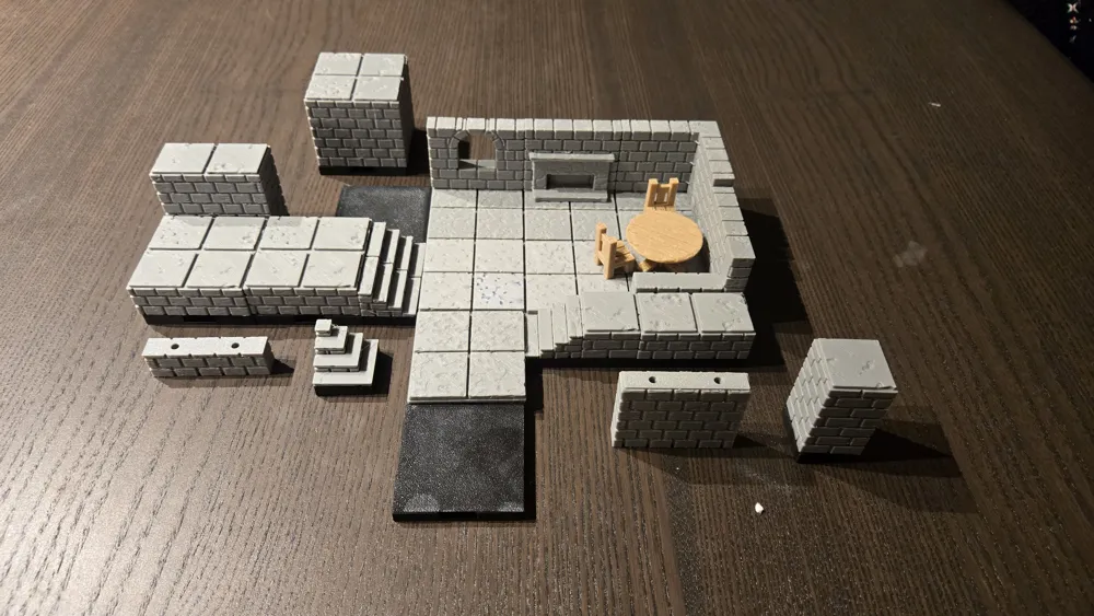 OpenForge Cut Stone Floors & Risers - Reusable - Free 3D Print Model ...