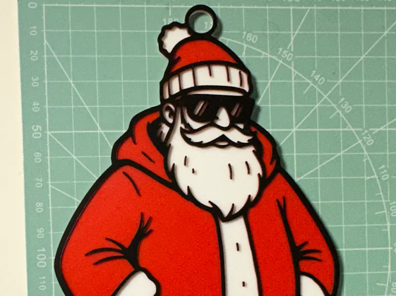 Weihnachtsmann, Cooler Großer Weihnachtsmann