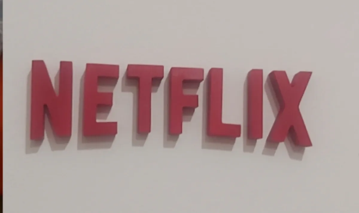 Enseigne logo Netflix grand format