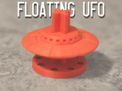 Floating UFO - Magnet Fidget