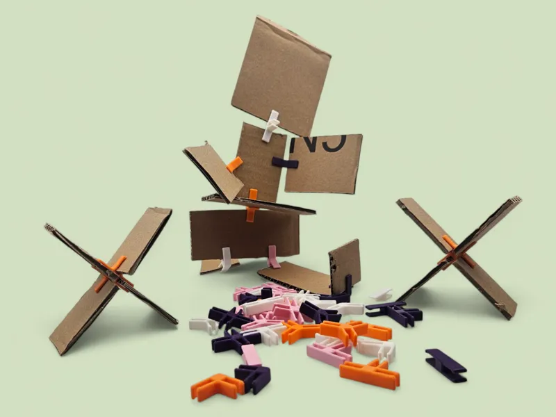 Cardboard Connectors Base Set - creative toy