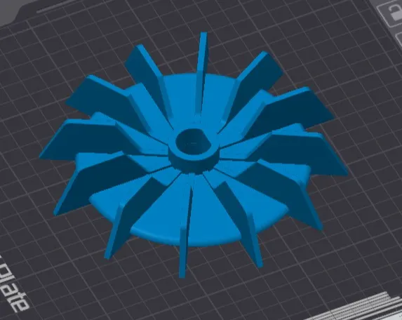 Log spliter fan 18mm Shaft 