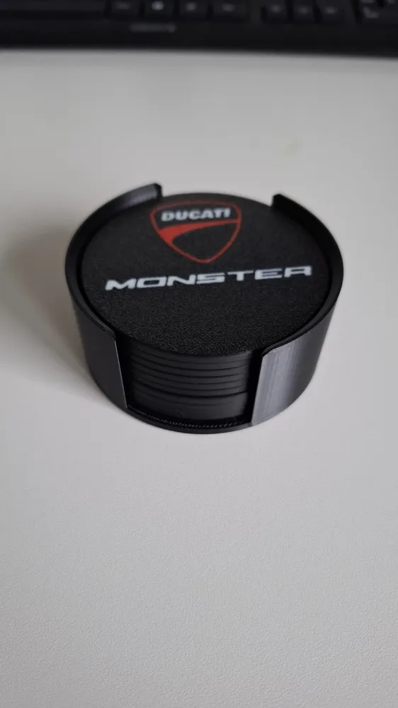 Customizable Universal Coaster Box Holder - Free 3D Print Model ...