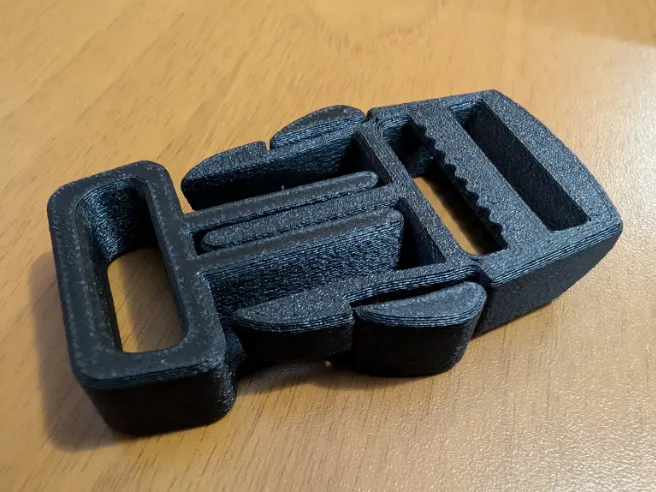 Boucle à pression imprimable résistante