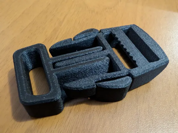 Boucle à pression imprimable résistante