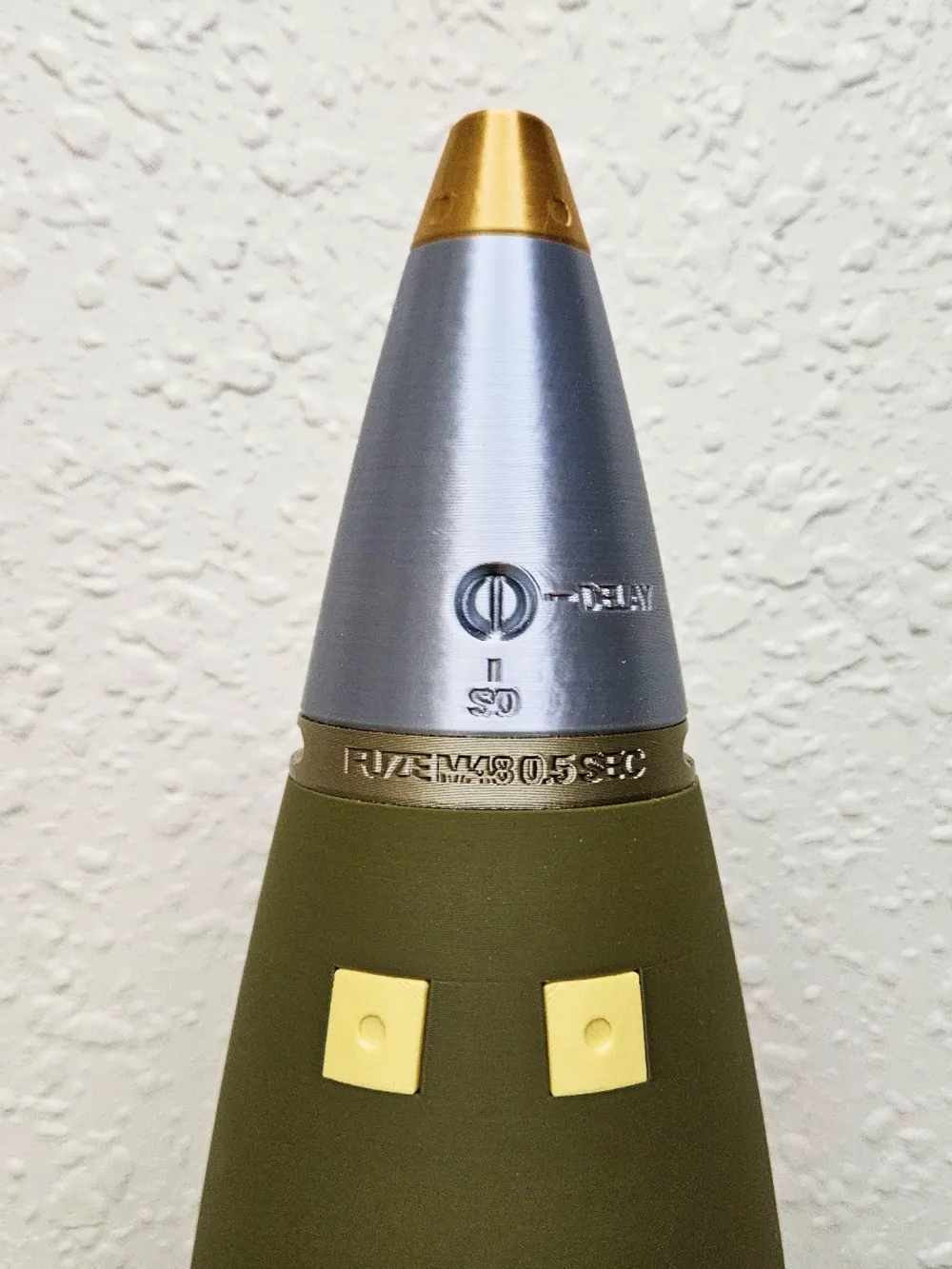 Life-Size WW2 105mm Artillery Shell - Free 3D Print Model - MakerWorld