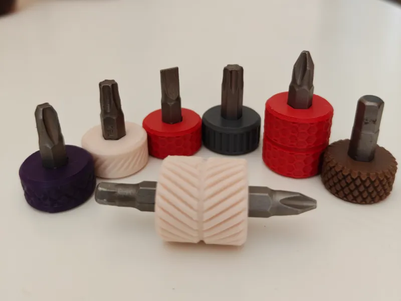 Magnetic  Screwdriver bit thumb driver (6.4 & 4mm)