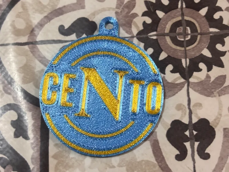 portachiavi centenario Napoli 