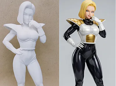 C18 Saiyan combat suit