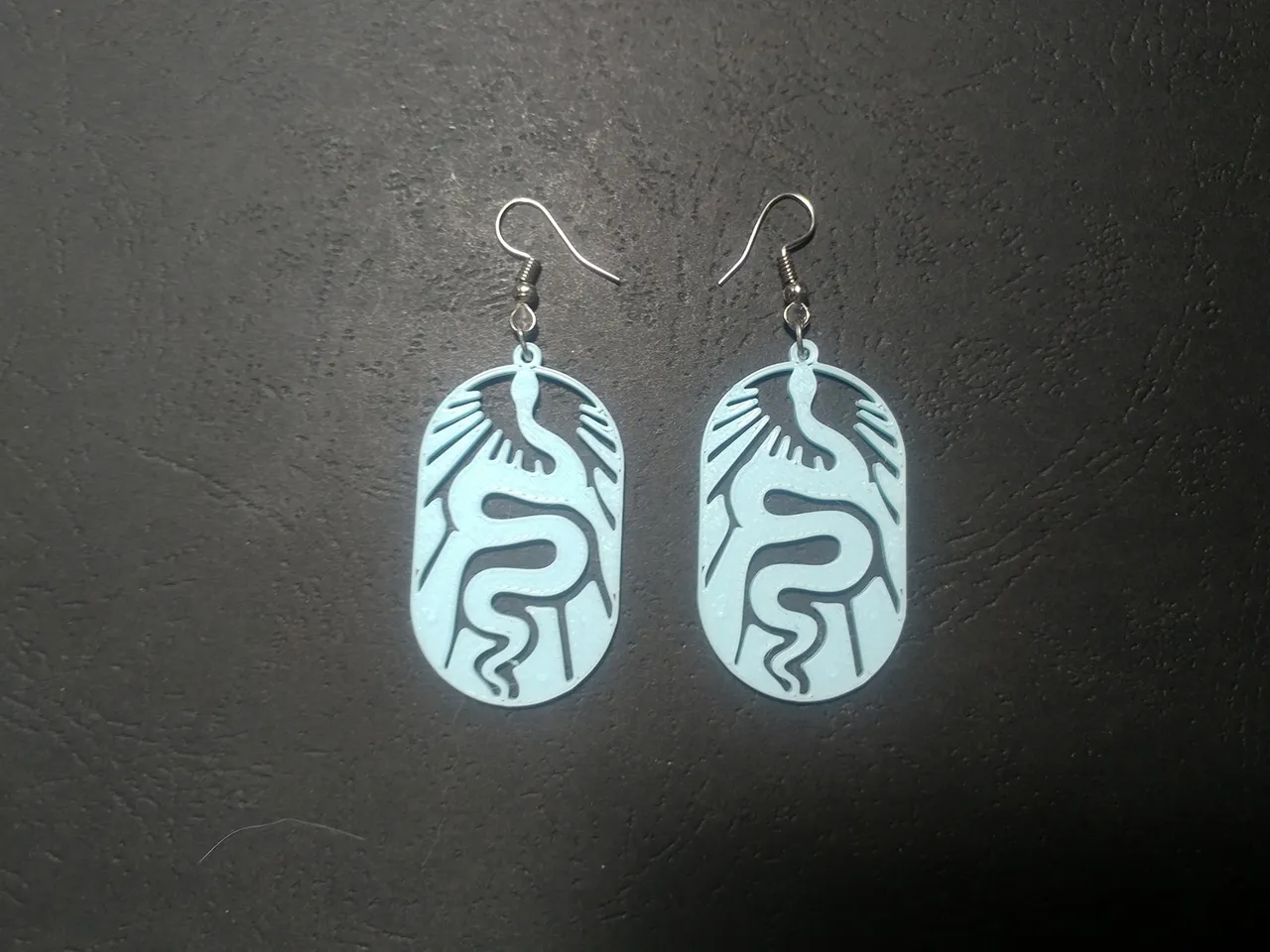 Serpent of Silk Vows Earrings view 2