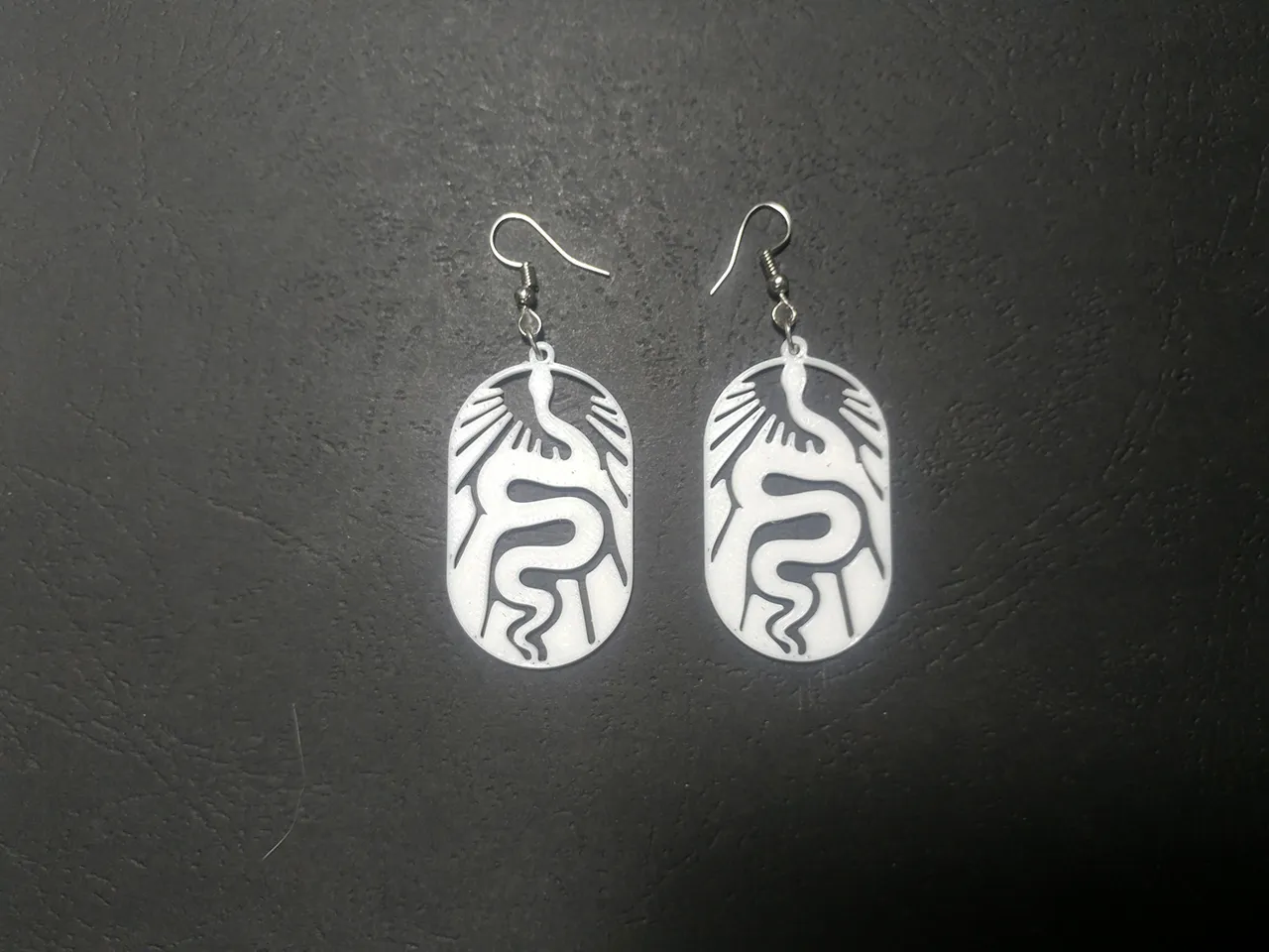 Serpent of Silk Vows Earrings view 3