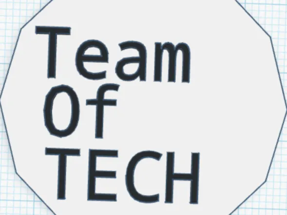Team keychain (Team Of Tech)