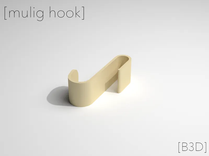 [hook for IKEA mulig drying rack]