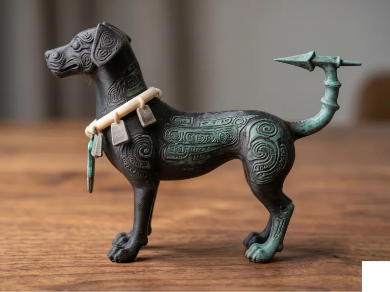 Ancient Bronze Dog