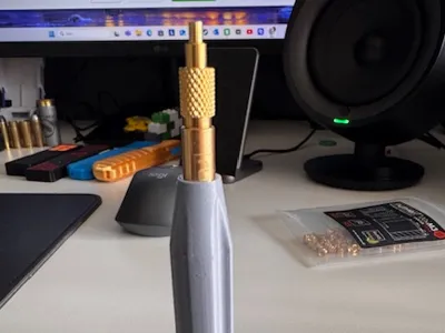 Holder tool for Ruthex soldering tip