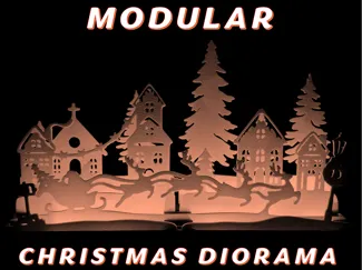 Modular Christmas Diorama - Create Your Own