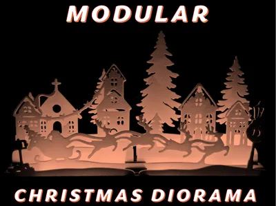 Modular Christmas Diorama - Create Your Own