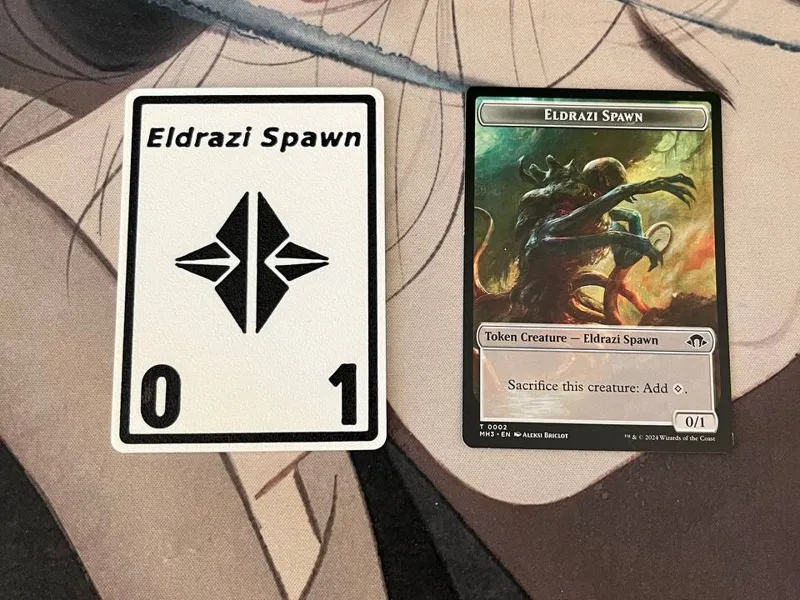 Mtg Eldrazi Spawn Token