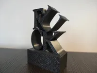 altezza 100mm 0.2mm layer, 2 walls, 10% infill