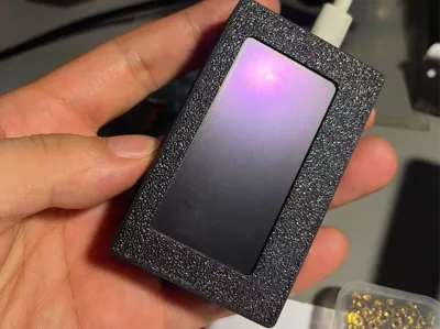 BG9EGA's ESP32APRS 2.42-inch screen enclosure