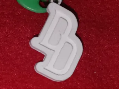 Daredevil keychain accessory