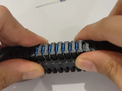 Multiple Resistor Leg Bending / Lead Forming Tool