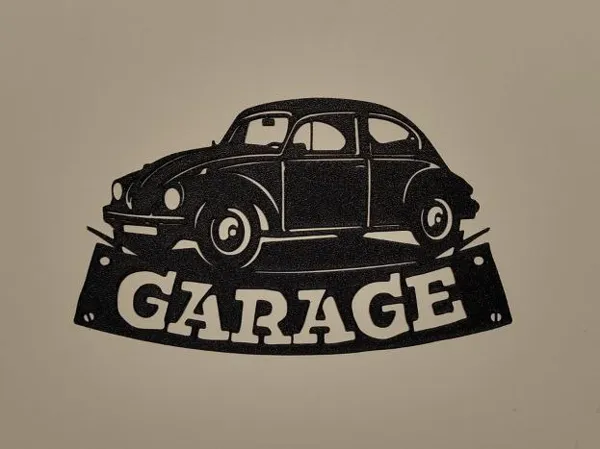 Décoration murale garage VW Coccinelle