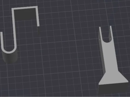 Hanger extender parts for putting next to the wall