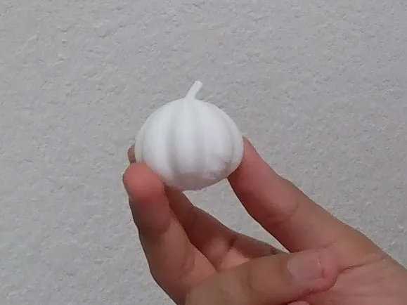 Halloween Pumpkin! Uses 9 grams of filament!
