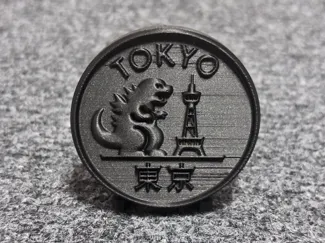 Cute Japanese Medal (TOKYO)