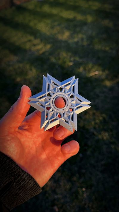 Shuriken Fidget Spinner - Printinplace