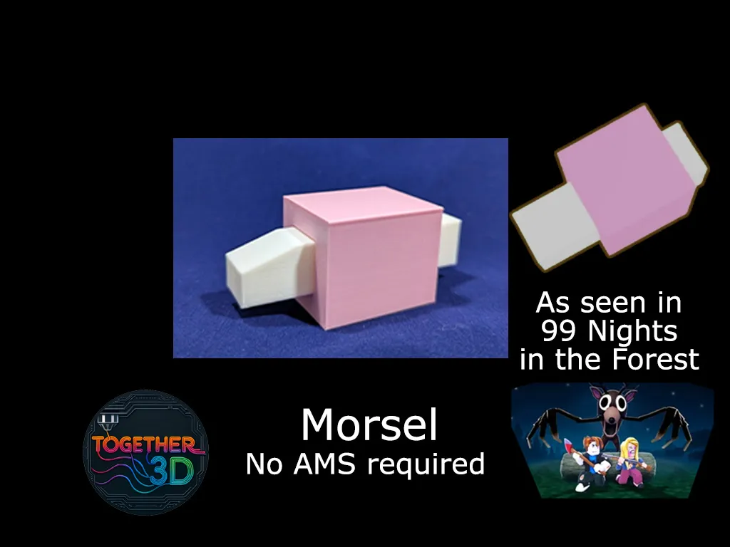 Morsel from 99 Nights in the Forest (Roblox) by Together 3D MakerWorld: Download Free 3D Models - 3D model önizlemesi