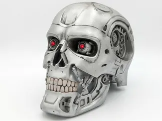 T-800 Head for a1mini Full size in parts, no stand
