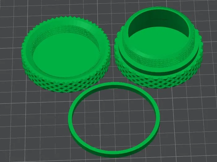 Fishing Worm Box/Bait Puck