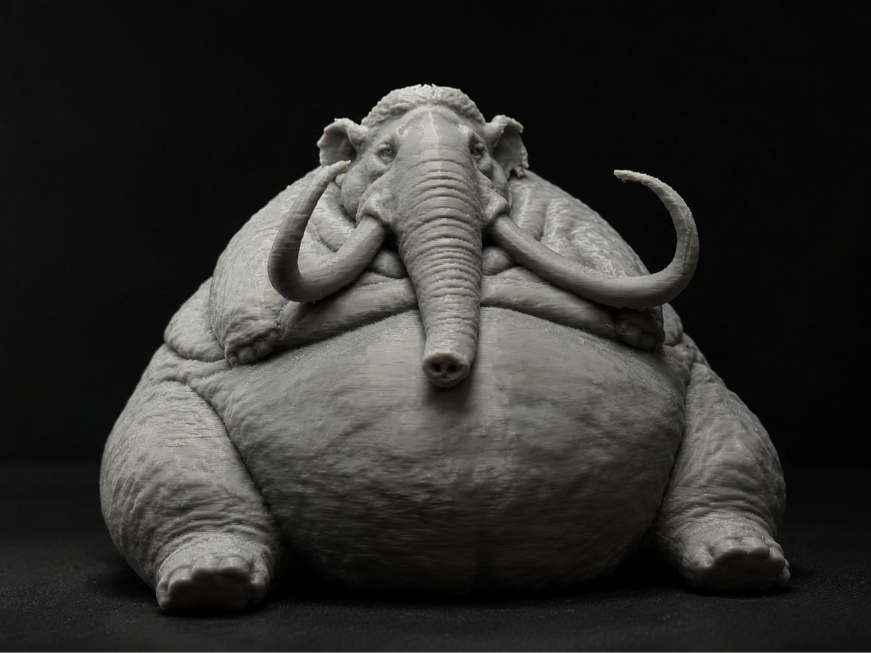 Ultra Chonky Mammoth — Useless But Necessary