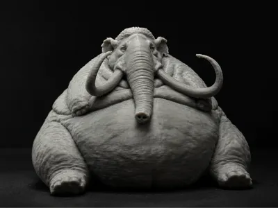 Ultra Chonky Mammoth — Useless But Necessary