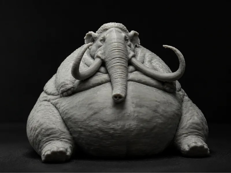 Ultra Chonky Mammoth — Useless But Necessary