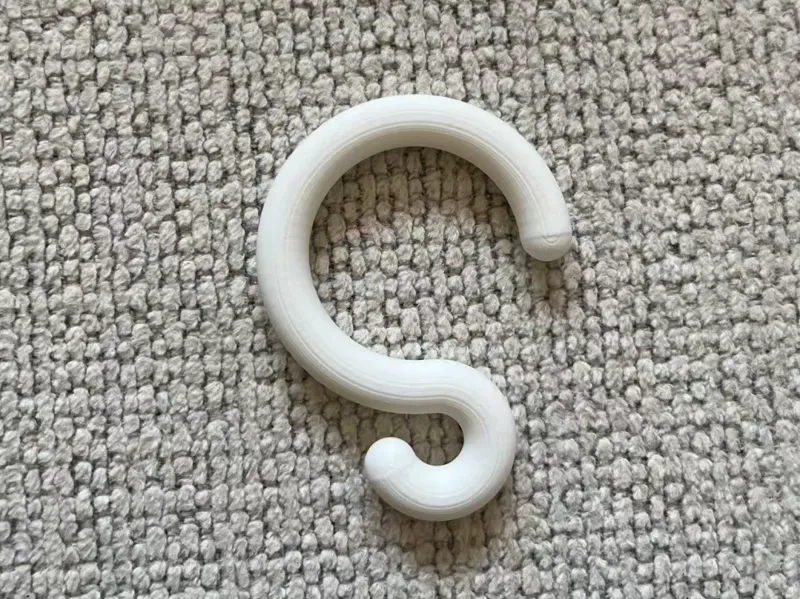 asymmetric S hook