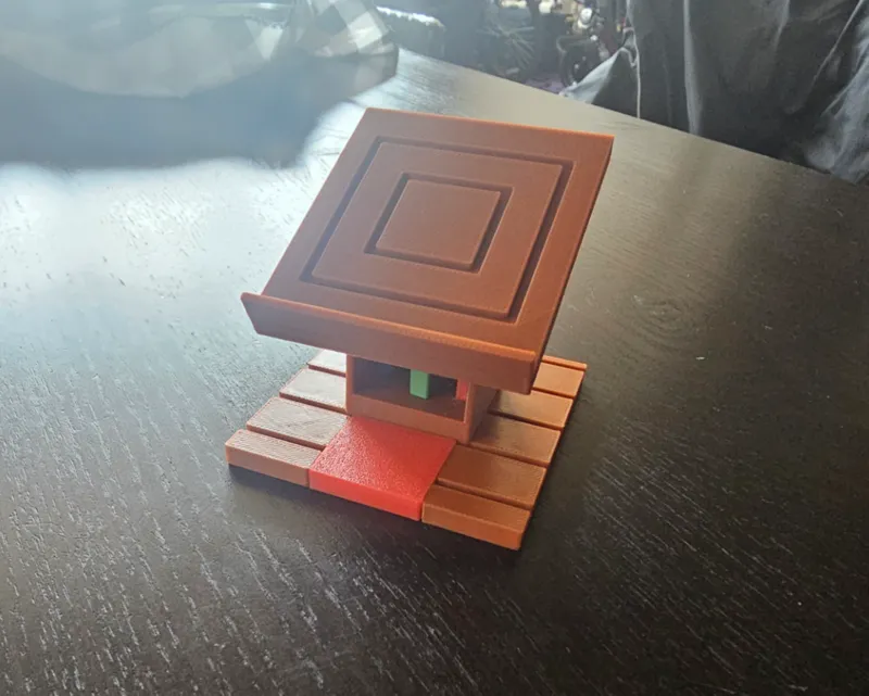 Minecraft Lectern 3"x3" Sticky Note Holder NO AMS