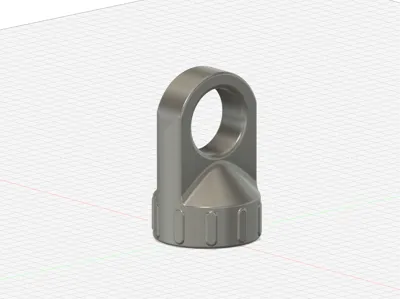 PET Bottle Carrier Cap with Hanging Loop