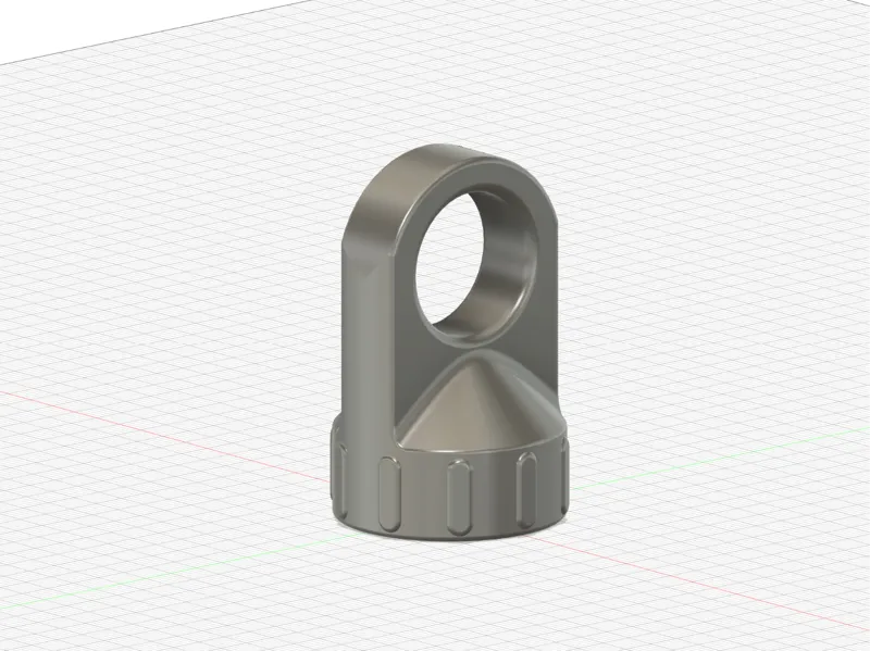 PET Bottle Carrier Cap with Hanging Loop