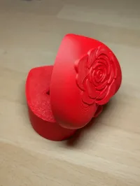Herz Box Rose