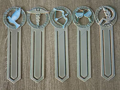 Percy Jackson Cabins Bookmarks Part 2
