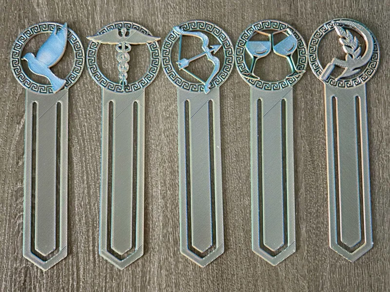 Percy Jackson Cabins Bookmarks Part 2
