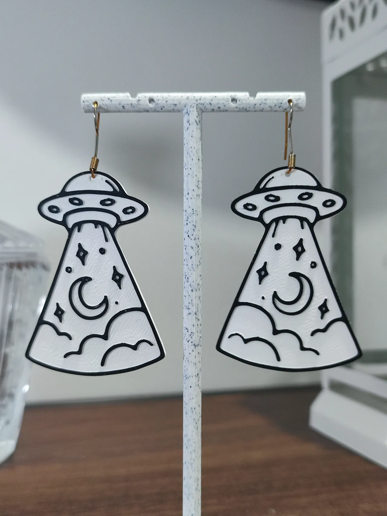 Aretes Abducción Lunar view 3